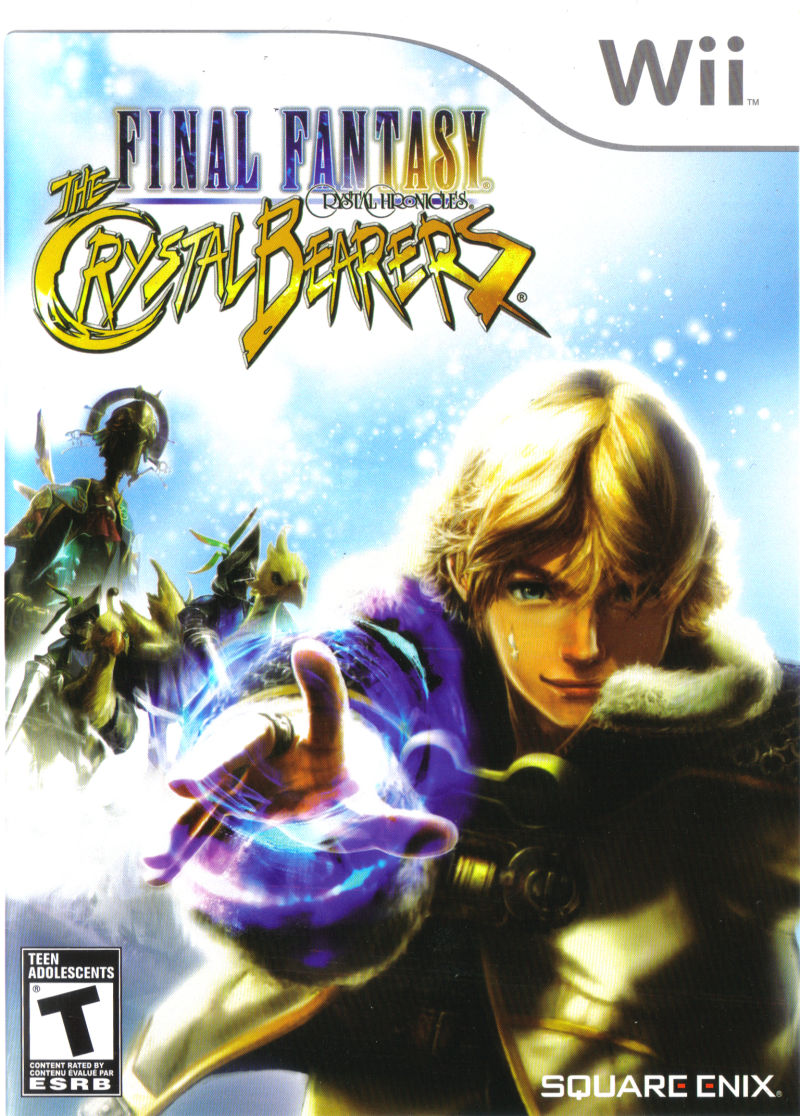 Front cover of Final Fantasy: Crystal Chronicles - The Crystal Bearers for Nintendo Wii