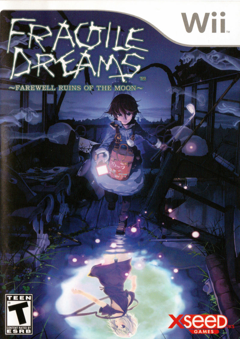 Front cover of Fragile Dreams: Farewell Ruins of the Moon for Nintendo Wii