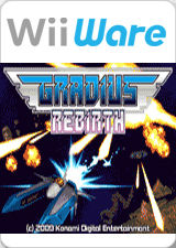 Front cover of Gradius ReBirth for Nintendo Wii