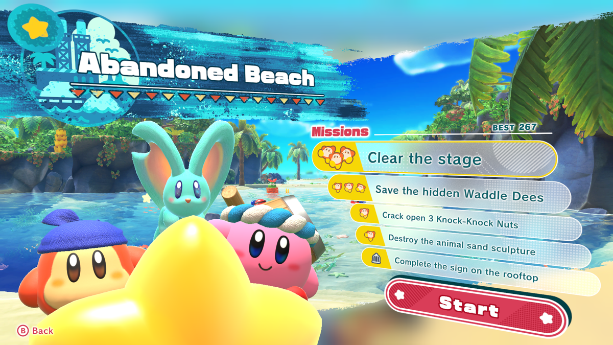 There are several missions in each stage, some of which are semi-hidden