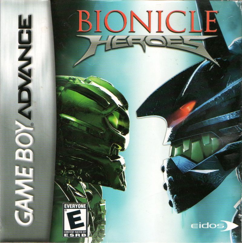 Front cover of Bionicle Heroes for Game Boy Advance