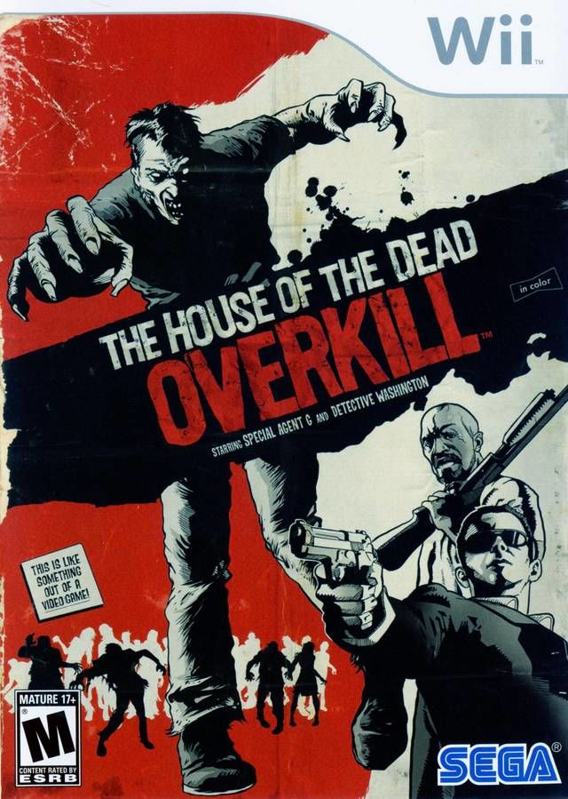 Front cover of The House of the Dead: Overkill for Nintendo Wii