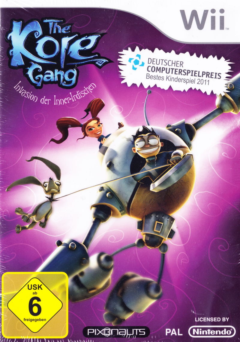 Front cover of The Kore Gang for Nintendo Wii