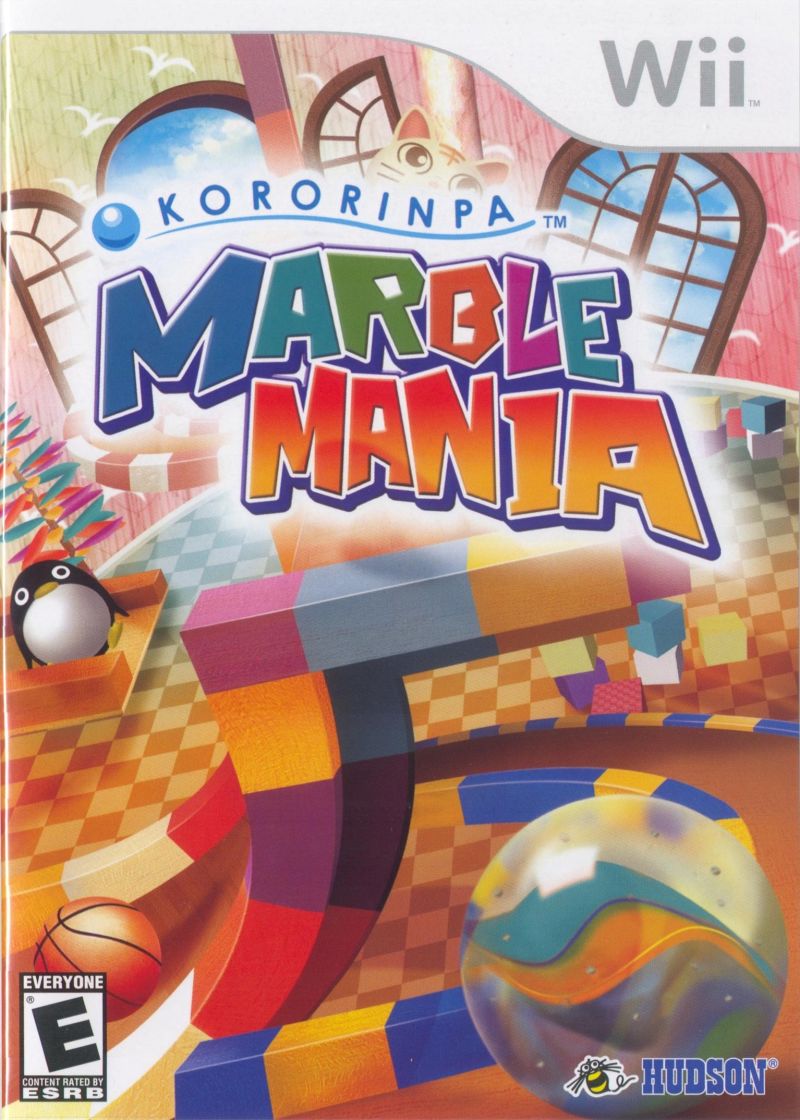 Front cover of Kororinpa: Marble Mania for Nintendo Wii