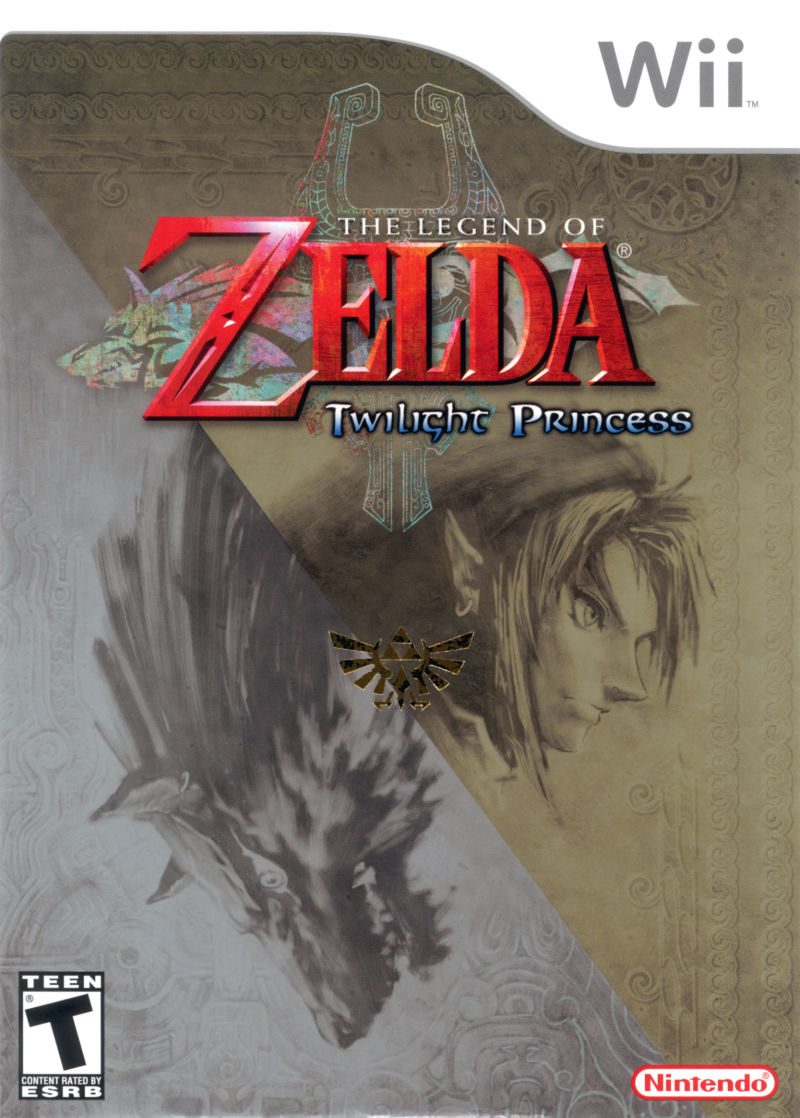 Front cover of The Legend of Zelda: Twilight Princess for Nintendo Wii