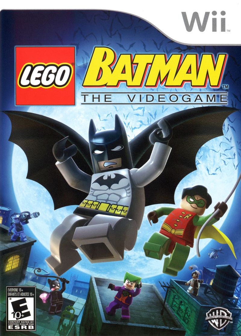 Front cover of LEGO Batman: The Videogame for Nintendo Wii