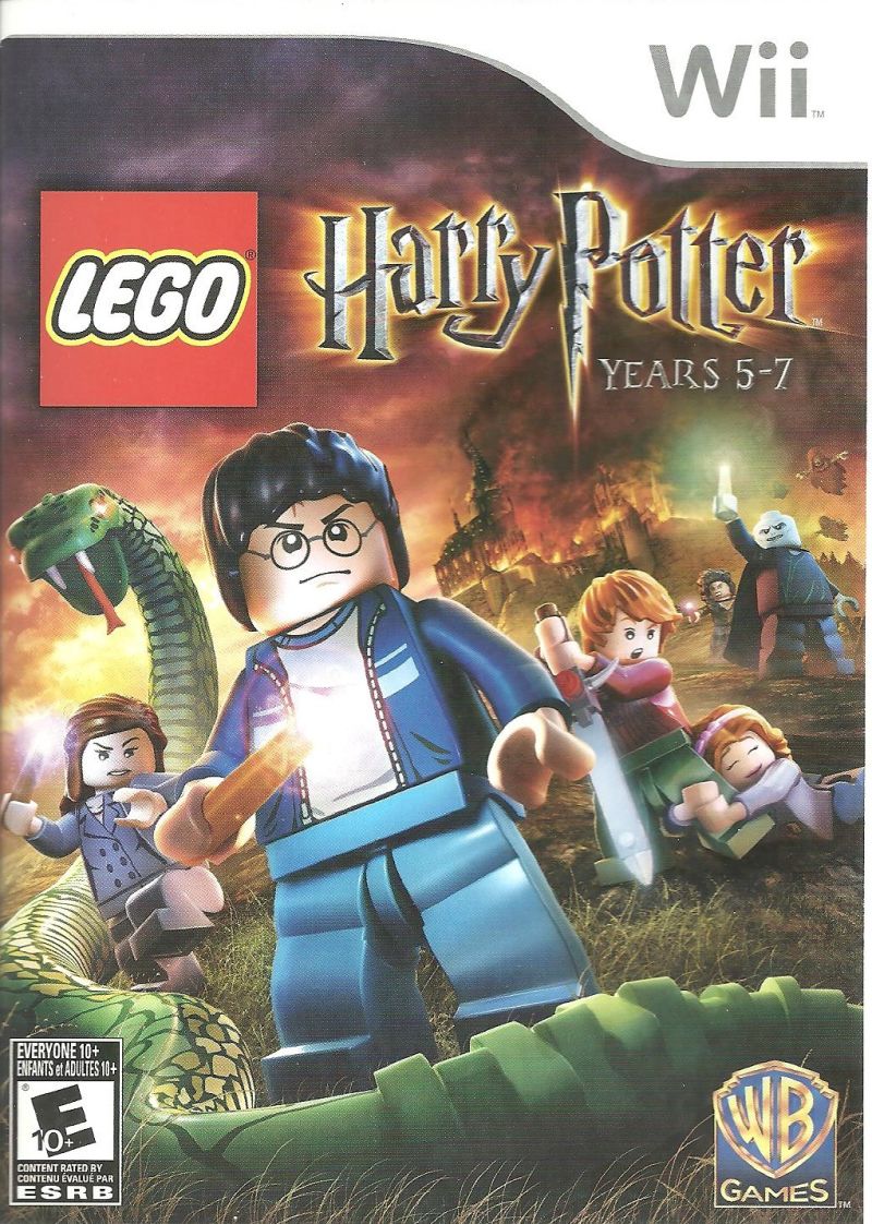 Front cover of LEGO Harry Potter: Years 5-7 for Nintendo Wii