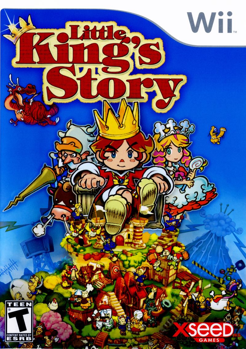 Front cover of Little King's Story for Nintendo Wii