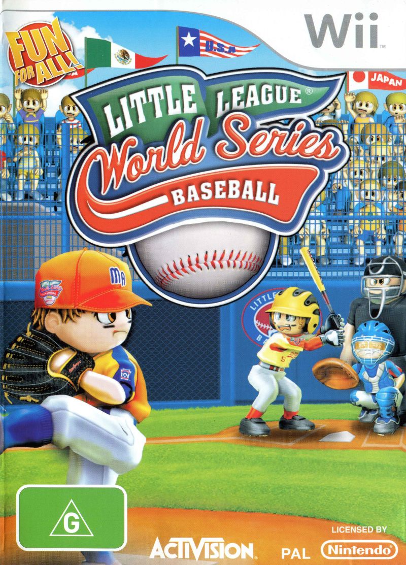 Front cover of Little League World Series Baseball 2008 for Nintendo Wii