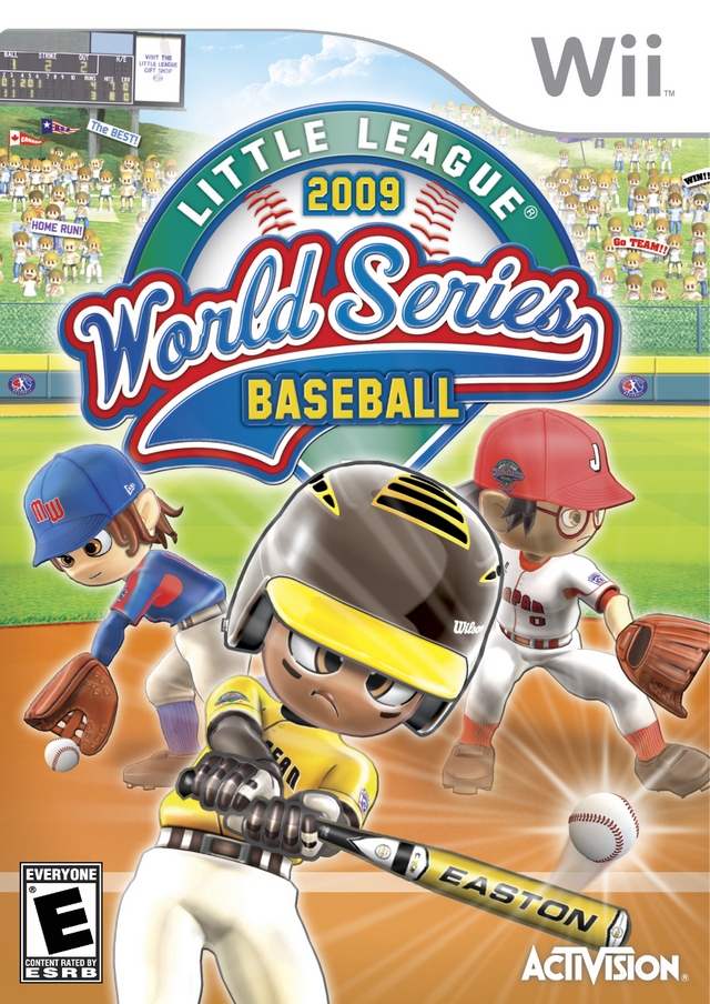 Front cover of Little League World Series Baseball 2009 for Nintendo Wii