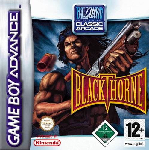 Front cover of Blackthorne for Game Boy Advance