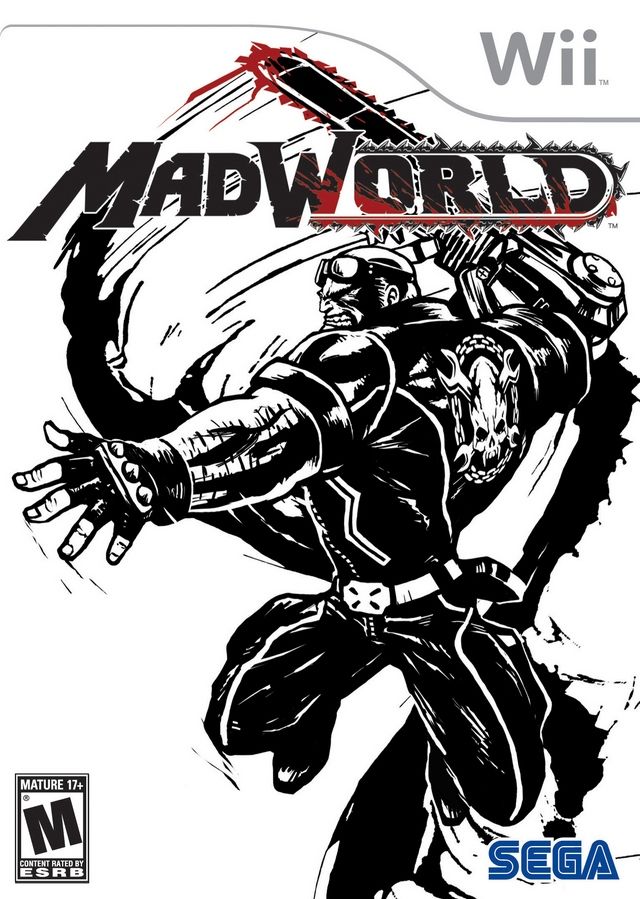 Front cover of MadWorld for Nintendo Wii