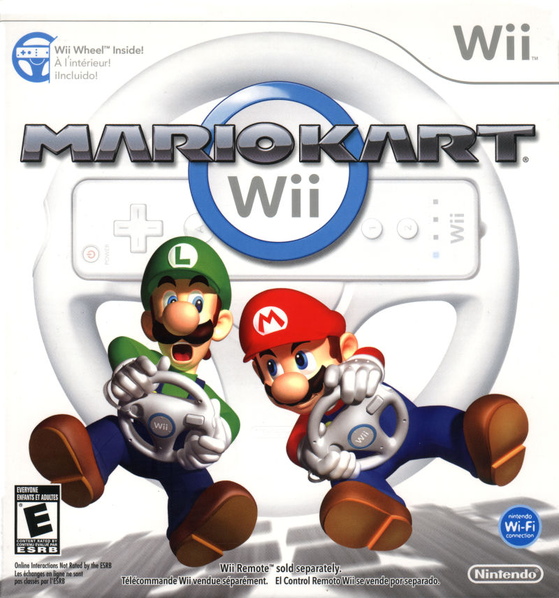 Front cover of Mario Kart Wii for Nintendo Wii