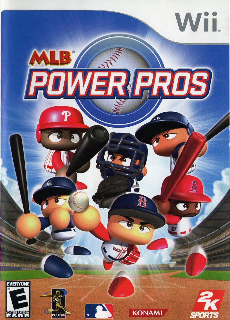 Front cover of MLB Power Pros for Nintendo Wii