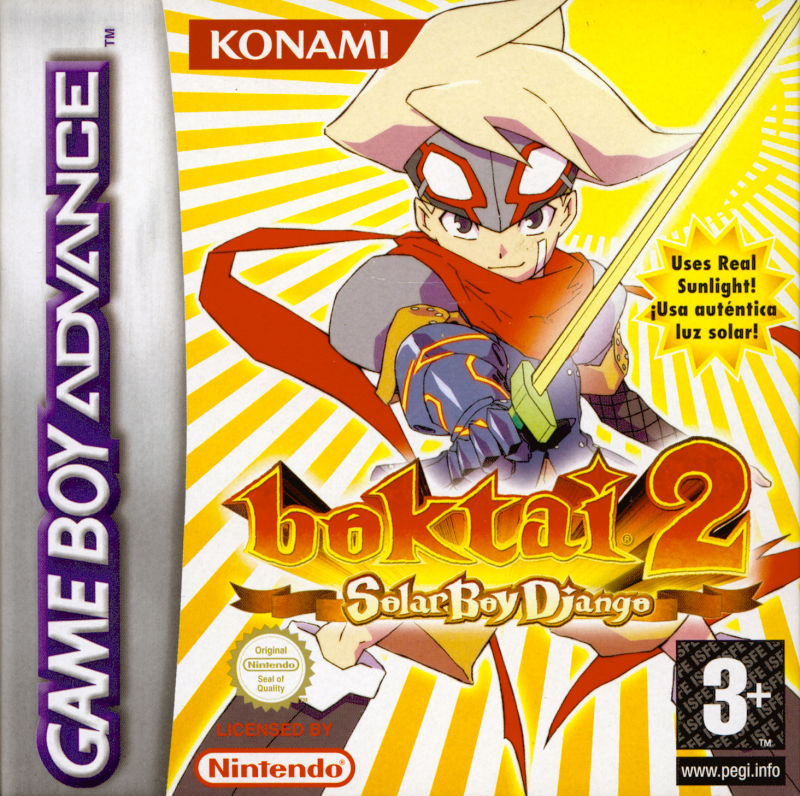 Front cover of Boktai 2: Solar Boy Django for Game Boy Advance
