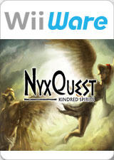 Front cover of NyxQuest: Kindred Spirits for Nintendo Wii