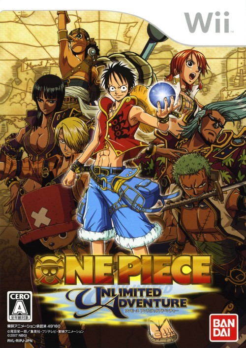 Front cover of One Piece: Unlimited Adventure for Nintendo Wii