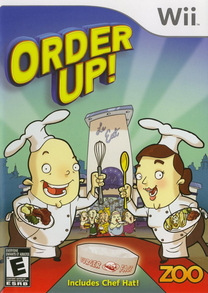 Front cover of Order Up! for Nintendo Wii