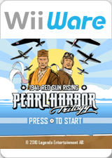 Front cover of Pearl Harbor Trilogy: 1941: Red Sun Rising for Nintendo Wii