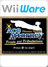 Front cover of Phoenix Wright: Ace Attorney - Trials and Tribulations for Nintendo Wii