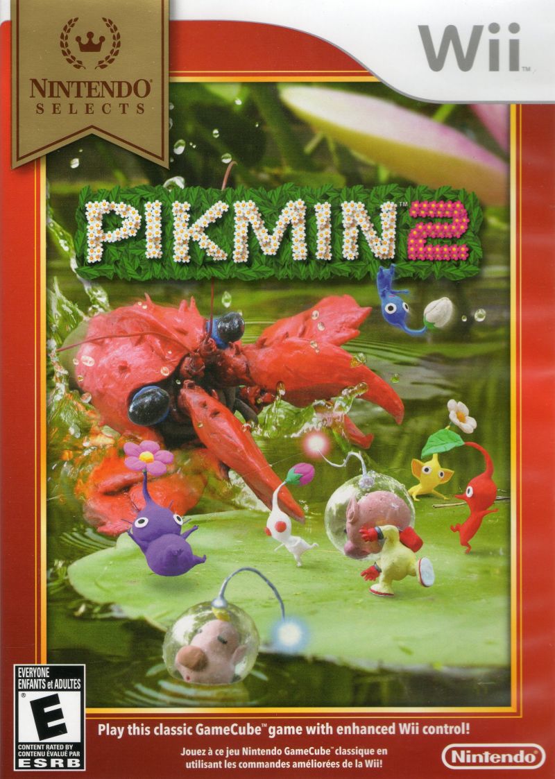 Front cover of Pikmin 2 for Nintendo Wii