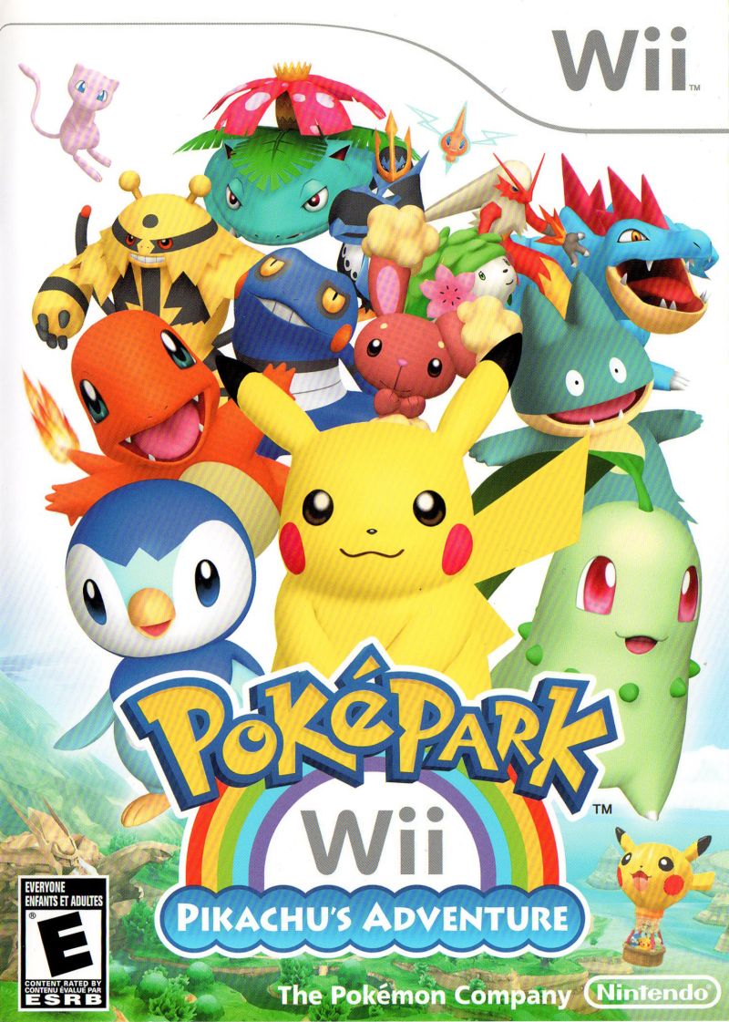 Front cover of PokéPark Wii: Pikachu's Adventure for Nintendo Wii