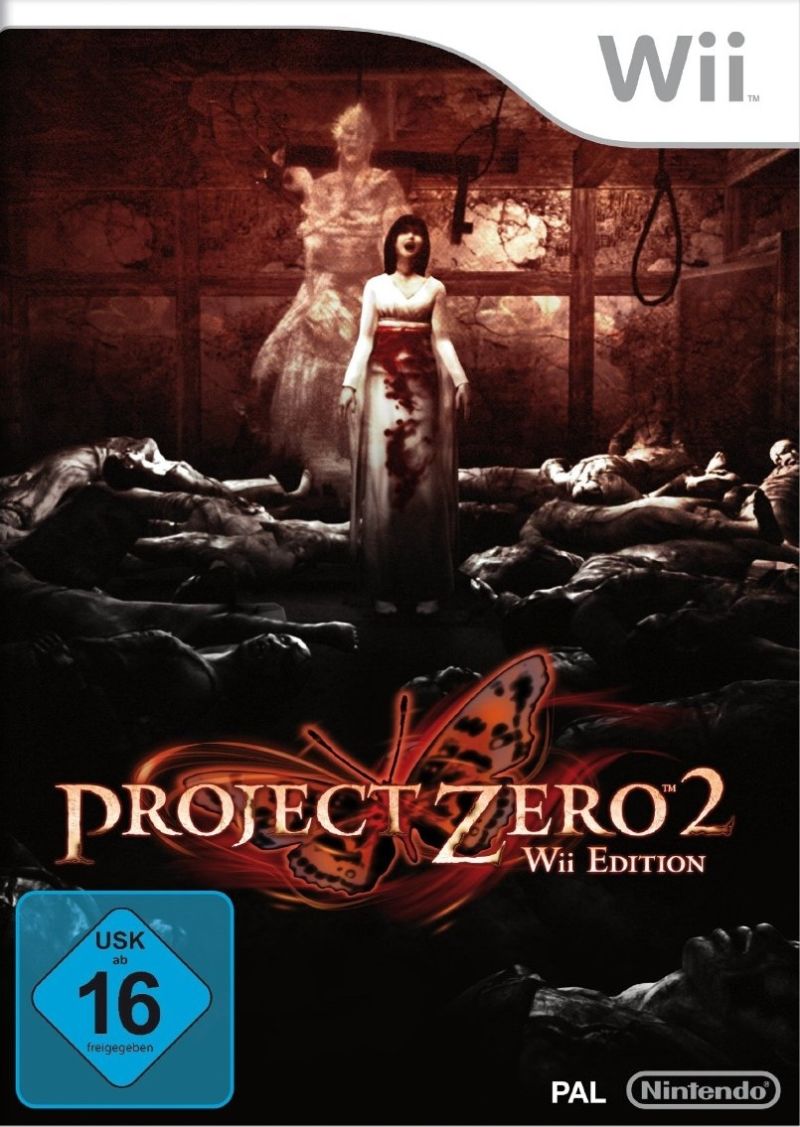 Front cover of Project Zero 2: Wii Edition for Nintendo Wii