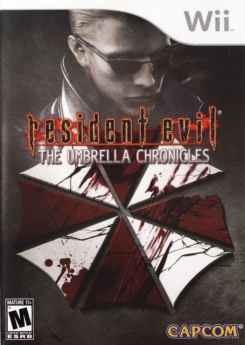 Front cover of Resident Evil: The Umbrella Chronicles for Nintendo Wii