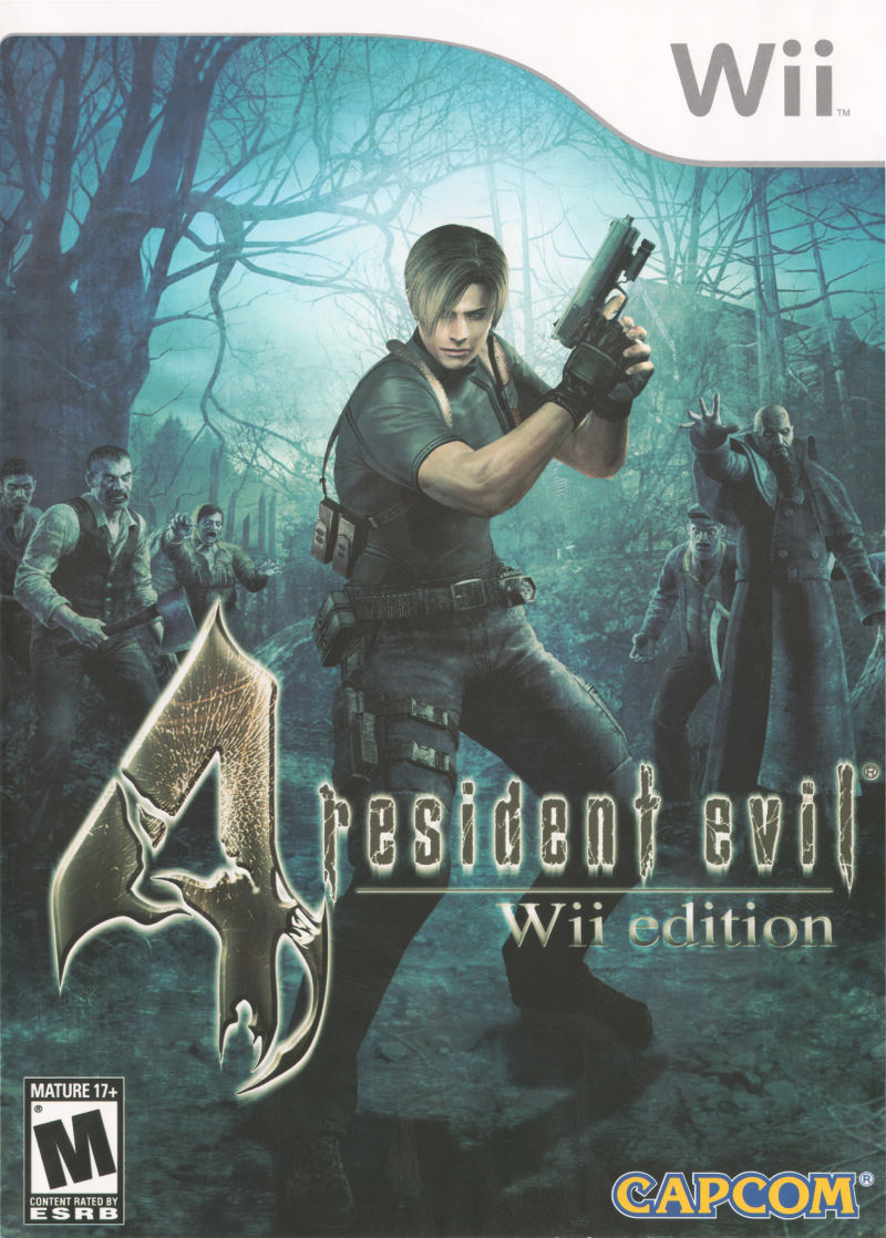 Front cover of Resident Evil 4: Wii Edition for Nintendo Wii