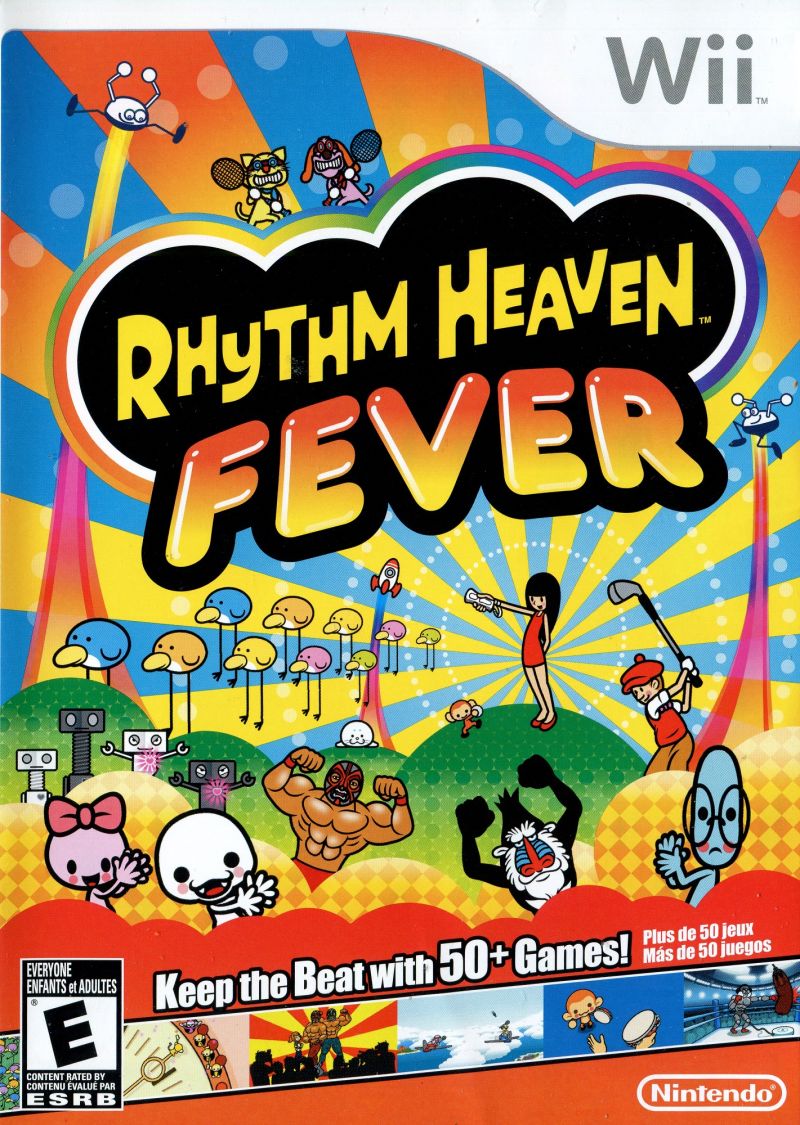 Front cover of Rhythm Heaven Fever for Nintendo Wii