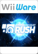 Front cover of Rubik's Puzzle Galaxy: RUSH for Nintendo Wii