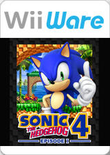 Front cover of Sonic the Hedgehog 4: Episode I for Nintendo Wii