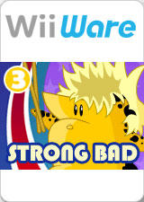 Front cover of Strong Bad's Cool Game for Attractive People: Episode 3 - Baddest of the Bands for Nintendo Wii