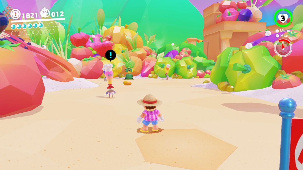 Visiting the Luncheon Kingdom town