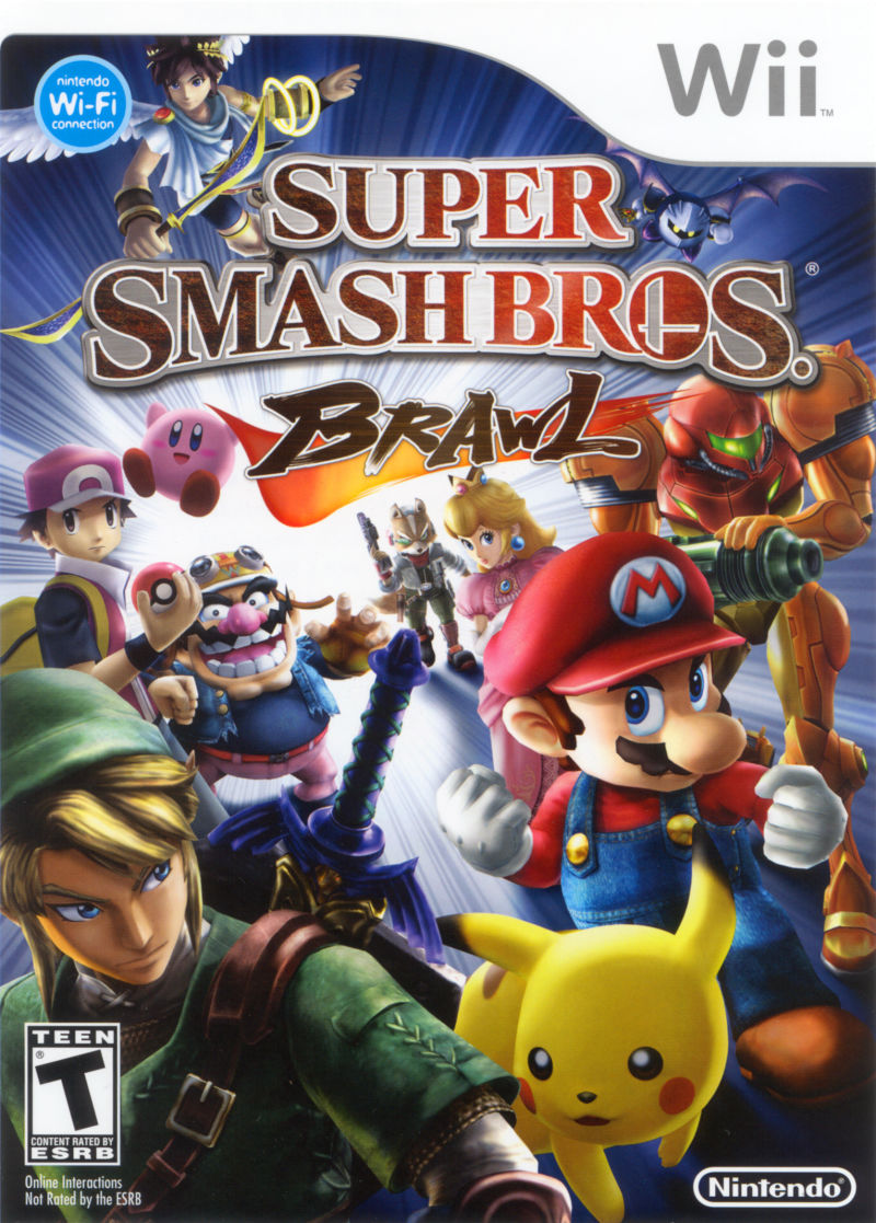 Front cover of Super Smash Bros. Brawl for Nintendo Wii