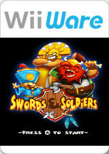 Front cover of Swords & Soldiers for Nintendo Wii