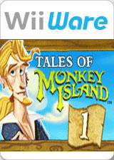 Front cover of Tales of Monkey Island: Chapter 1 - Launch of the Screaming Narwhal for Nintendo Wii