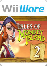 Front cover of Tales of Monkey Island: Chapter 2 - The Siege of Spinner Cay for Nintendo Wii