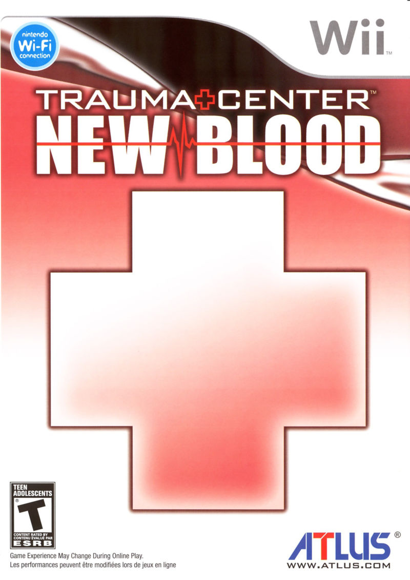 Front cover of Trauma Center: New Blood for Nintendo Wii