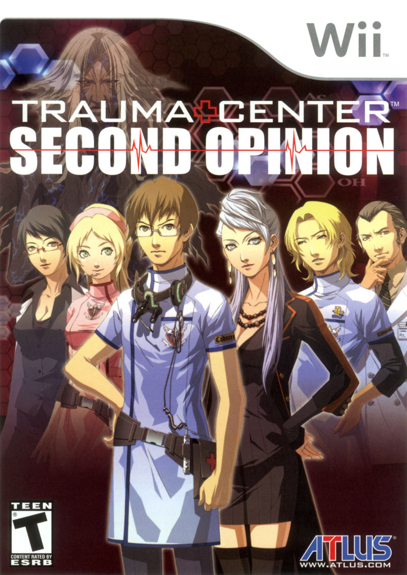 Front cover of Trauma Center: Second Opinion for Nintendo Wii