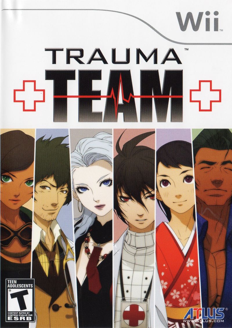 Front cover of Trauma Team for Nintendo Wii