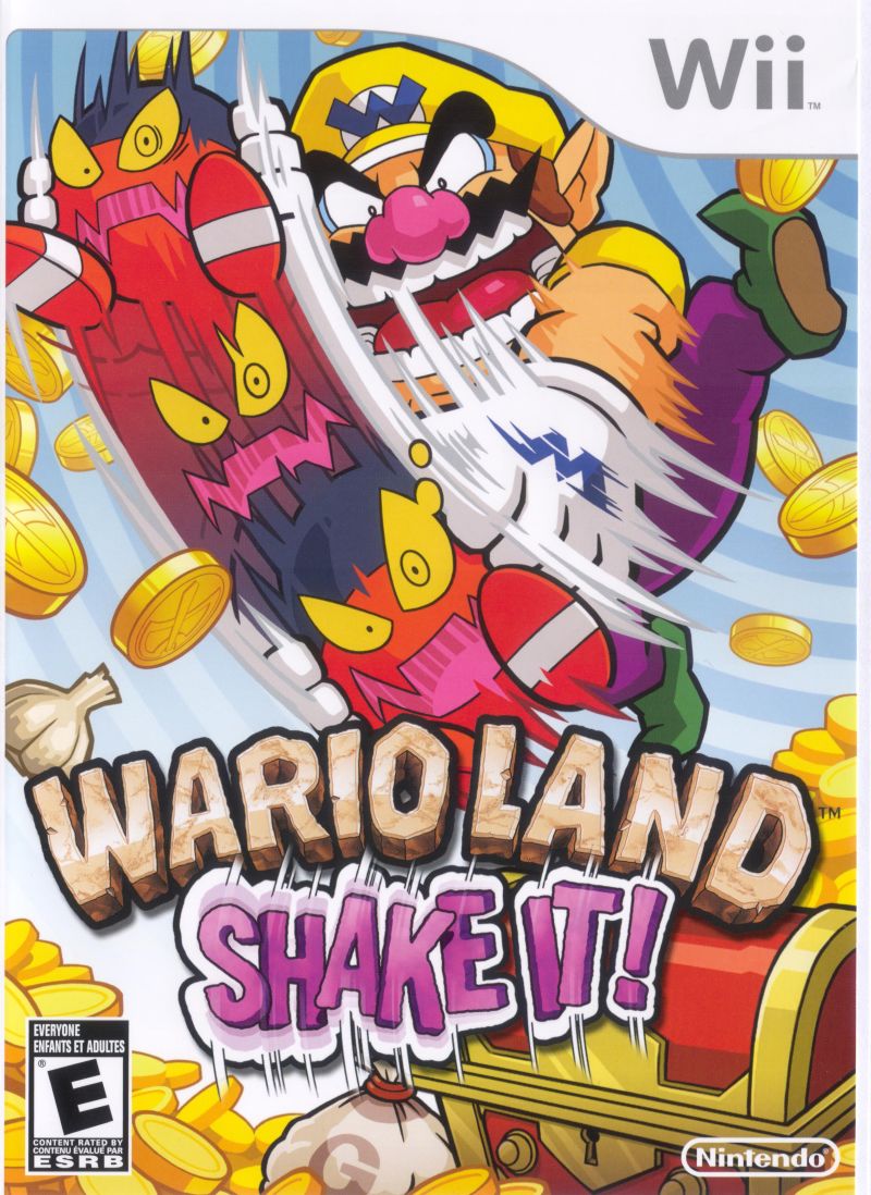 Front cover of Wario Land: Shake It! for Nintendo Wii