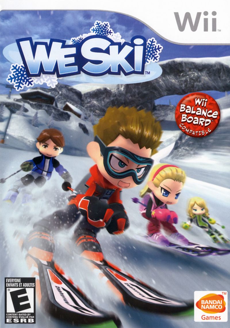 Front cover of We Ski for Nintendo Wii