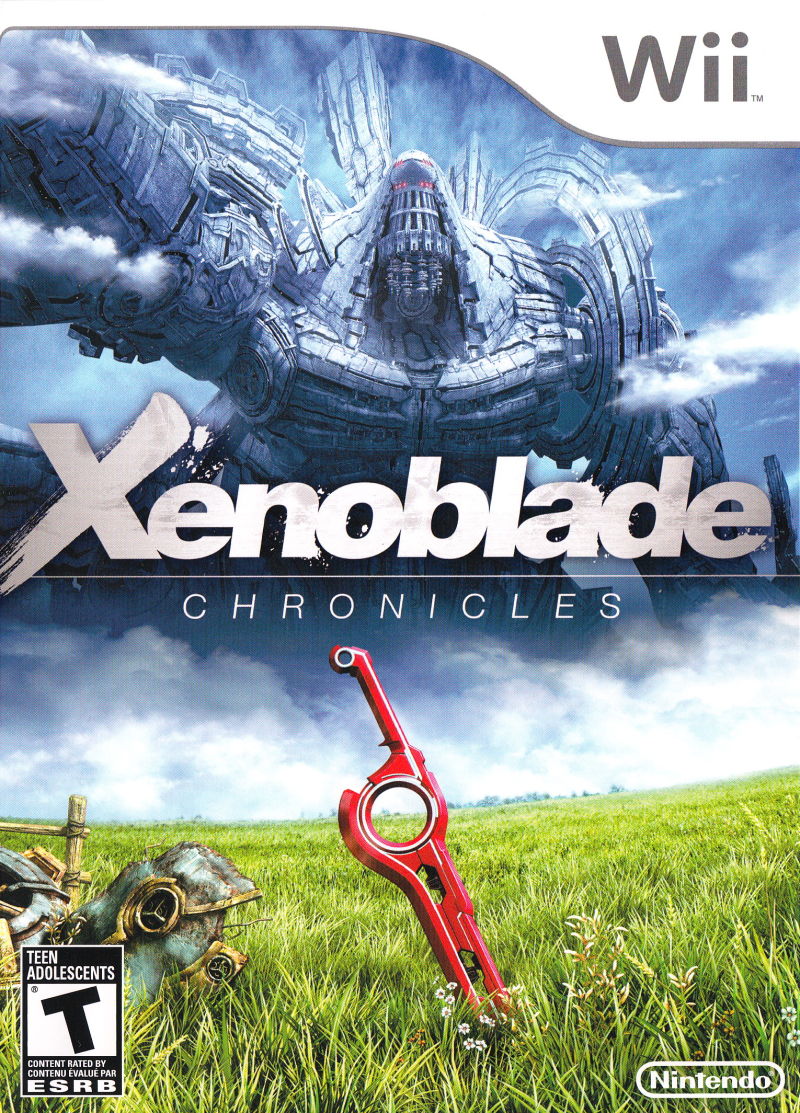 Front cover of Xenoblade Chronicles for Nintendo Wii