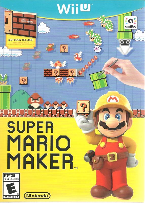 Front cover of Super Mario Maker for Nintendo Wii U