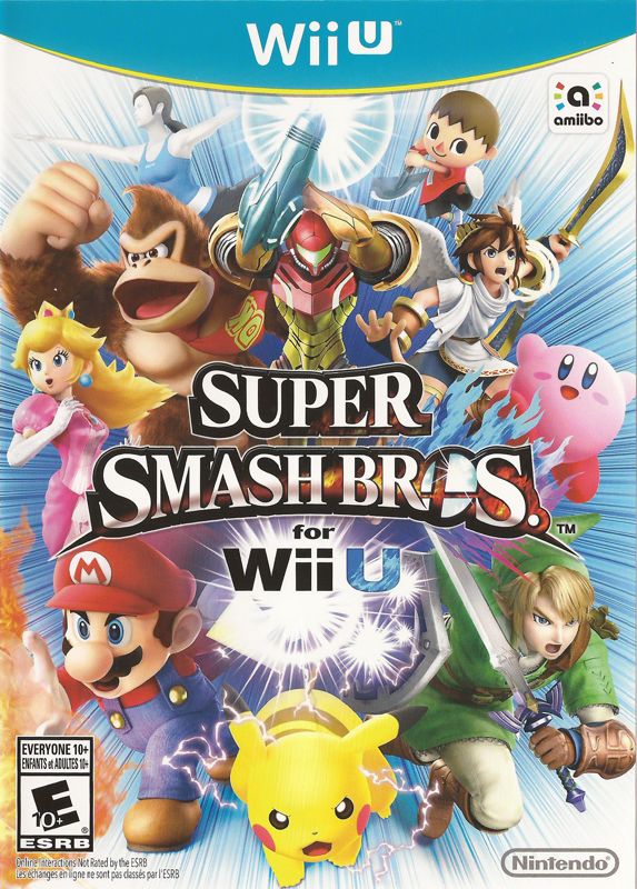 Front cover of Super Smash Bros. for Wii U for Nintendo Wii U