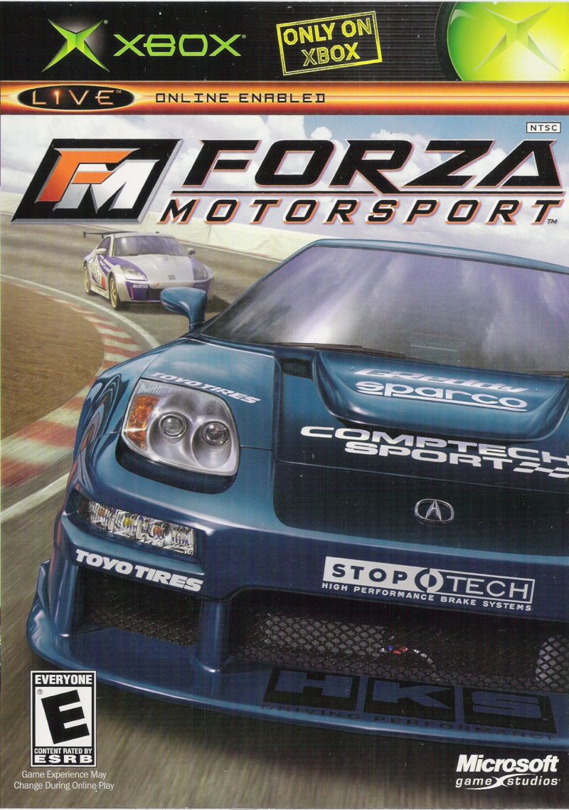 Front cover of Forza Motorsport for Xbox
