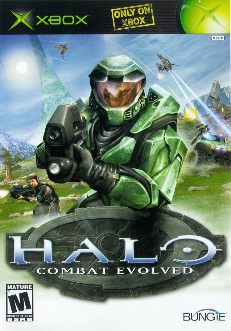 Front cover of Halo: Combat Evolved for Xbox
