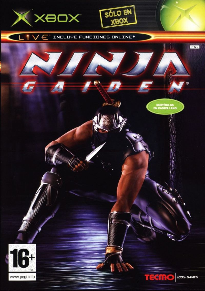 Front cover of Ninja Gaiden for Xbox
