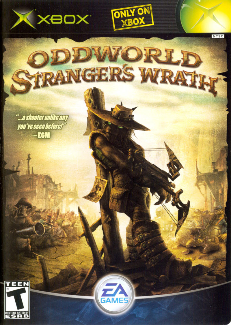 Front cover of Oddworld: Stranger's Wrath for Xbox